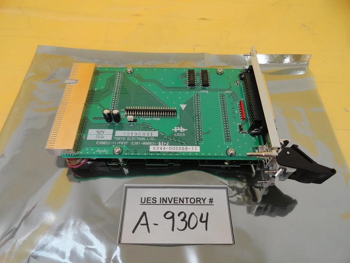 Used TEL Tokyo Electron E244-000058-11 HDD I/F PCB Card E2B022-11/FRIF T-3044SS Used