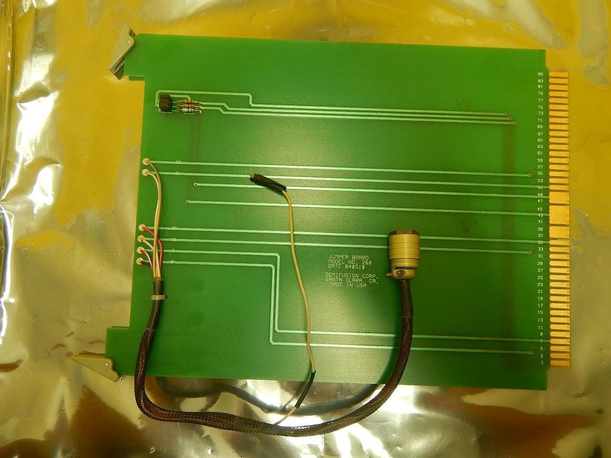Used Semifusion 260 Jumper Board PCB Card Ultratech UltraStep 1000 Used Working