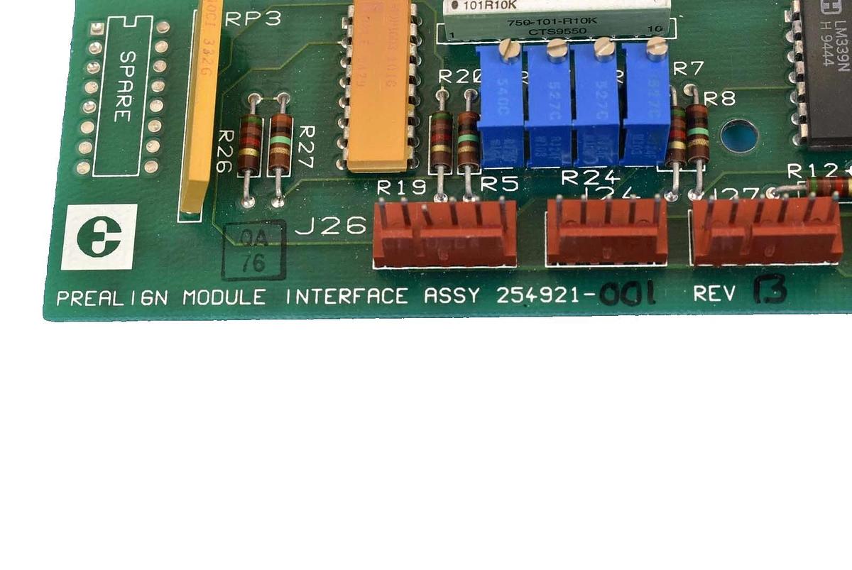 Used Electroglas 254921-001 PCB Prealign Module Interface Working
