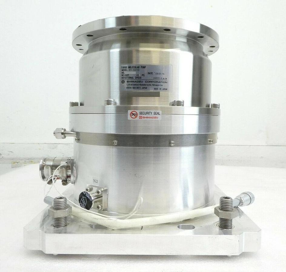Used Shimadzu FT-1001D Turbomolecular Pump SINCHOON Turbo Untested Surplus