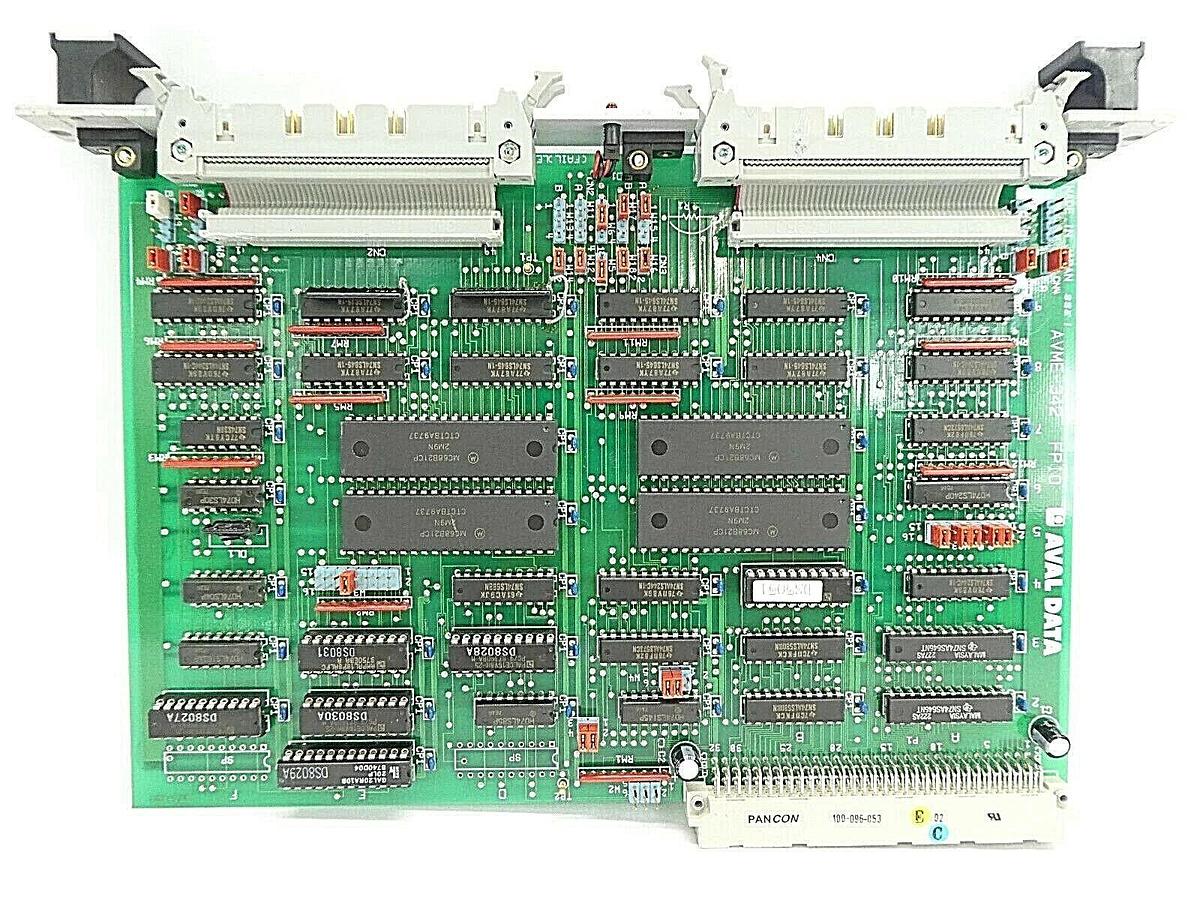 Used AVAL DATA AVME-342 Processor PCB Card FP10 Working Surplus