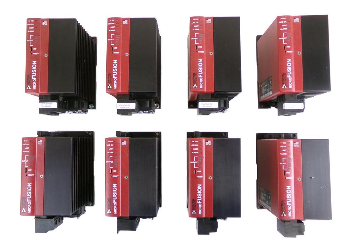 Used Control Concepts uF1HXTB0-80-P7000 SCR Controller MicroFUSION AMAT Lot of 8