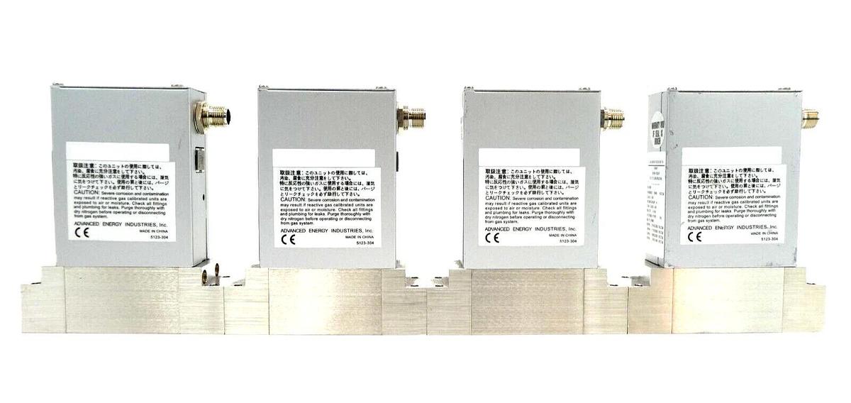 Used Aera FC-DN780CBA Mass Flow Controller MFC 1 SLM 3 SLM Ar Lot of 10 Working