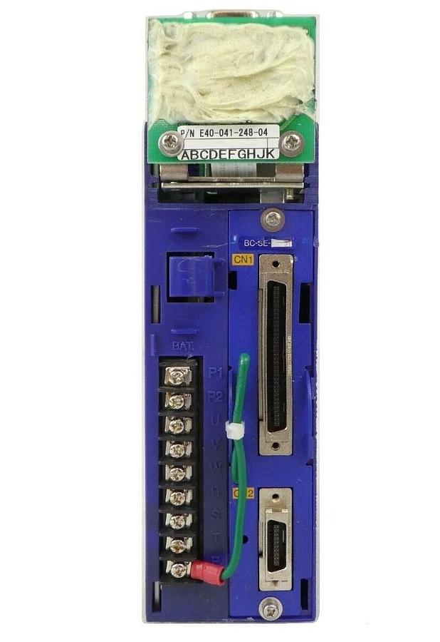 Used Shinko Electric E4305502406 AC Servo Driver BD-02-B Asyst Shinko SOHT-300 Spare
