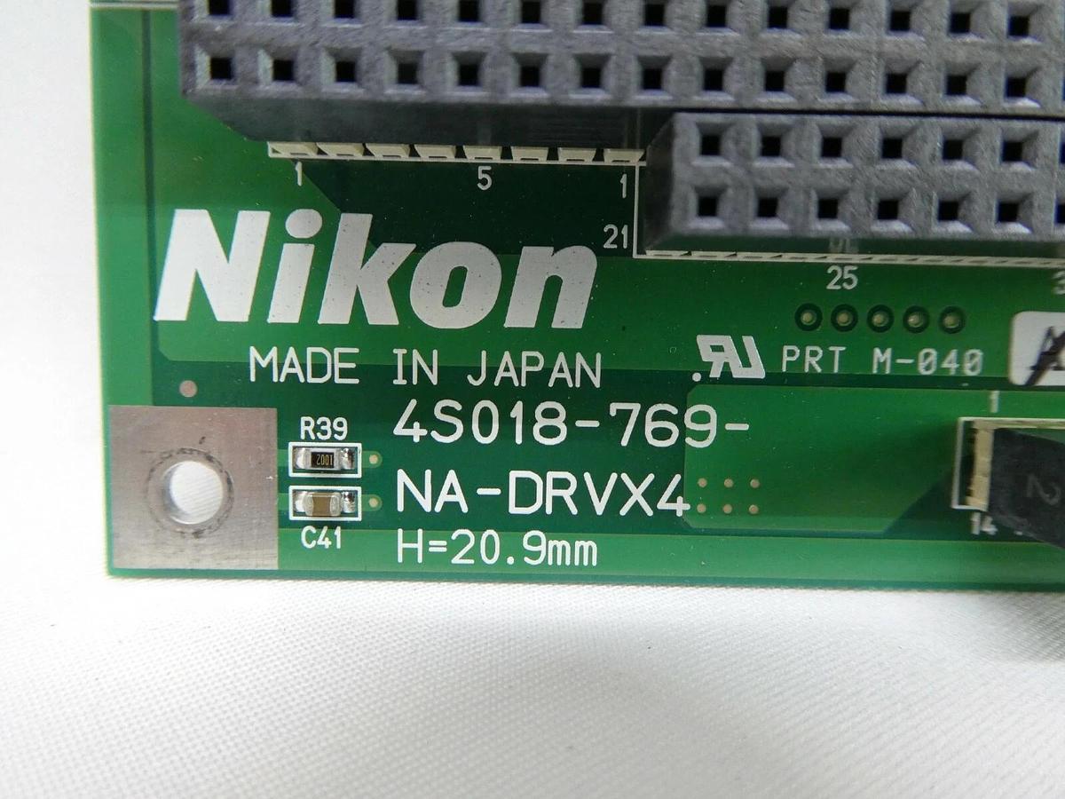 Used Nikon 4S018-769 Driver Board PCB NA-DRVX4 H=20.9mm NSR-S205C Working Spare
