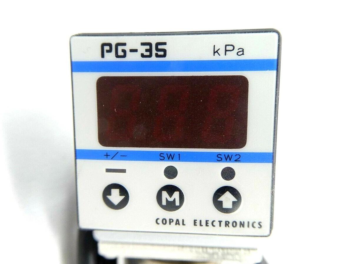 Used Copal Electronics PG-35-103R-NG1-129 Pressure Gauge TEL Lithius Lot of 7 Working