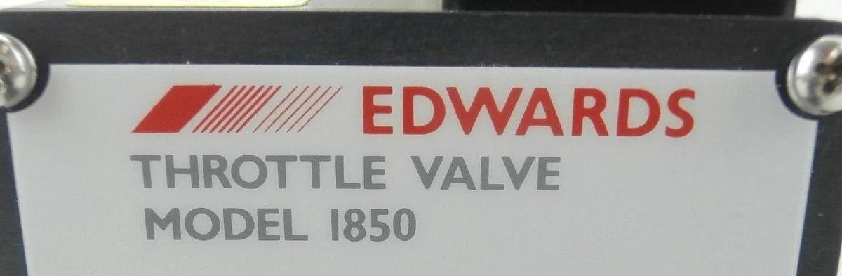 Used Edwards 1850 Mechanical Vacuum Throttle Valve ISO200 Tegal 6500 Used Working