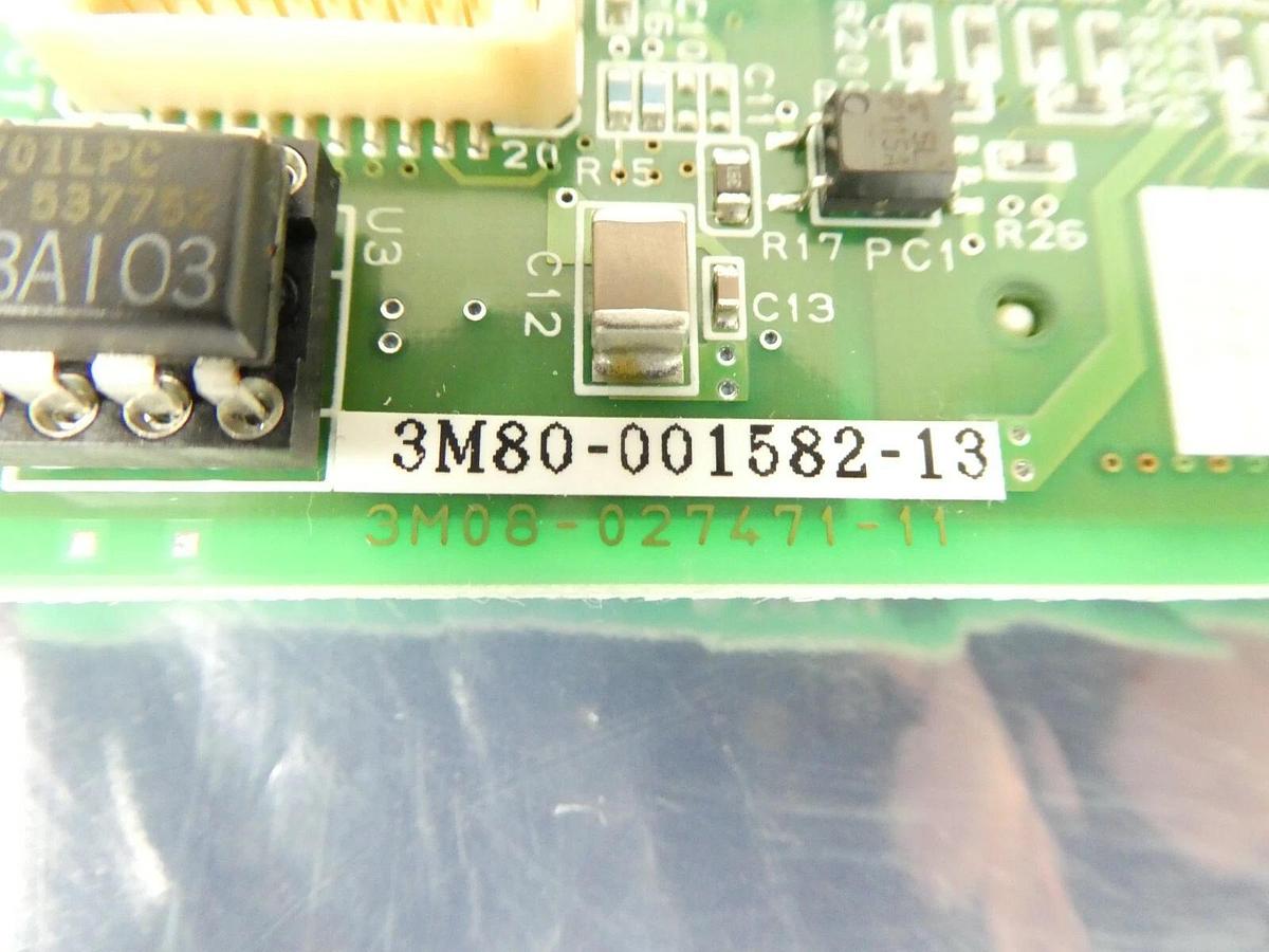 Used TEL Tokyo Electron 3M80-001582-13 Input/Output PCB SW300B/AIO2 Trias CVD Working
