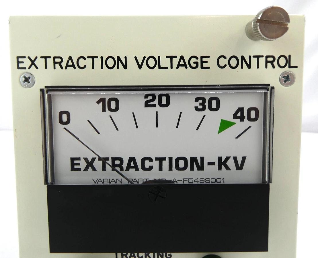 Used Varian Ion Implant Systems 106971001 Extraction Voltage Control Working Surplus