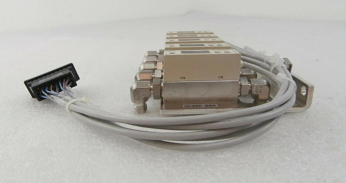 Used Nikon 5-Port Pressure Sensor Manifold CKD FSM-N-050-6A NSR-S205C Working Surplus