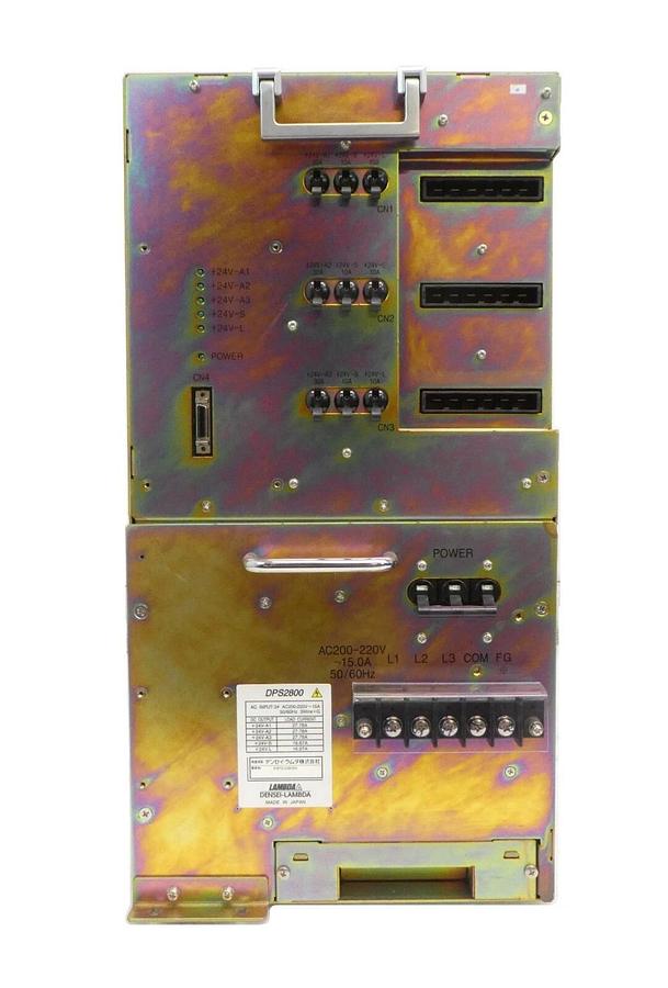 Used Densei-Lambda DPS2800 Career Station Block DC Power Supply TEL Lithius Working