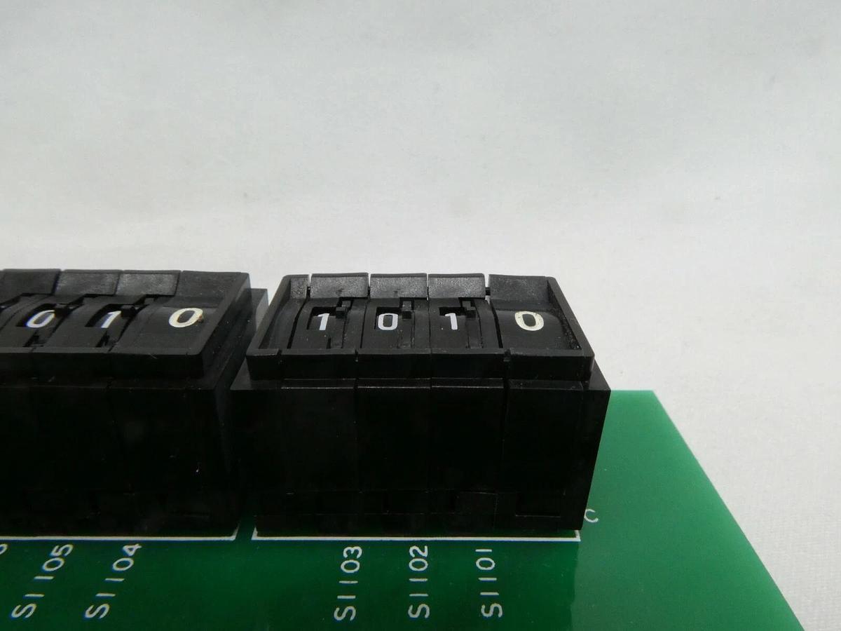 Used Hitachi Kokusai Denki 4CD01063 Mechanical Dial Counter PCB Mikro Sonic Working