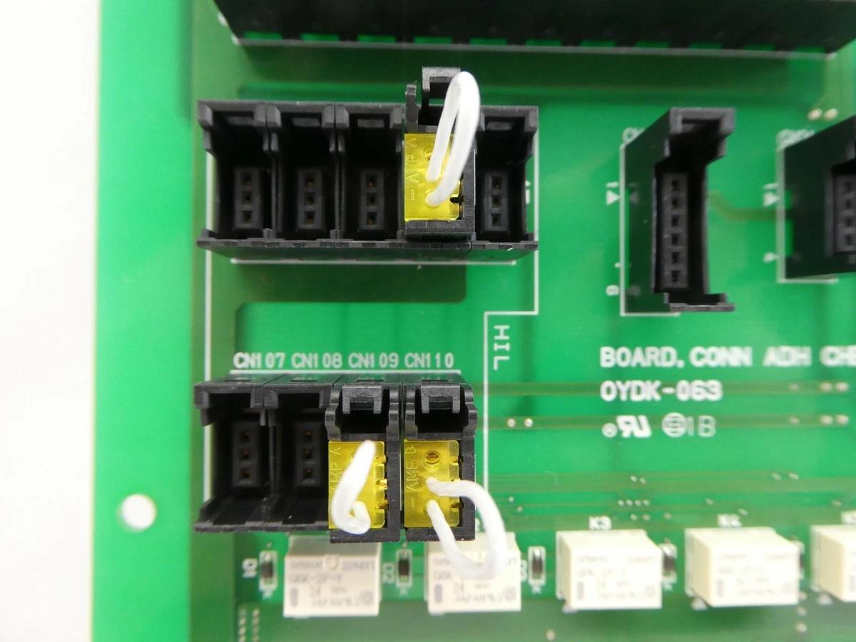Used TEL Tokyo Electron OYDK-063 Connector PCB CONN ADH CHEM #02 Lithius Working