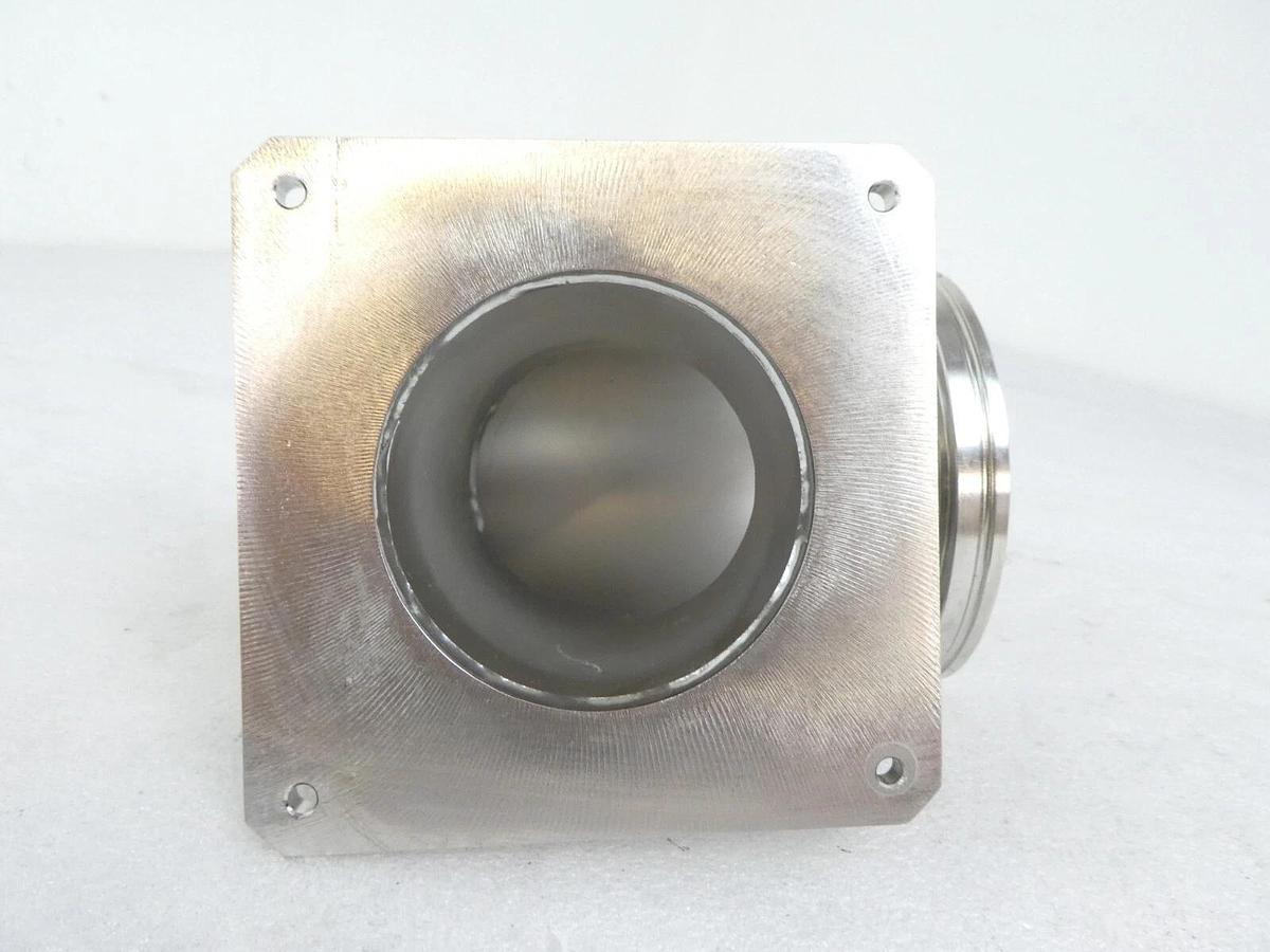 Used Novellus Systems 16-00104-00 90° Right Angle 3.5" Vacuum Duct Lot of 3 Working