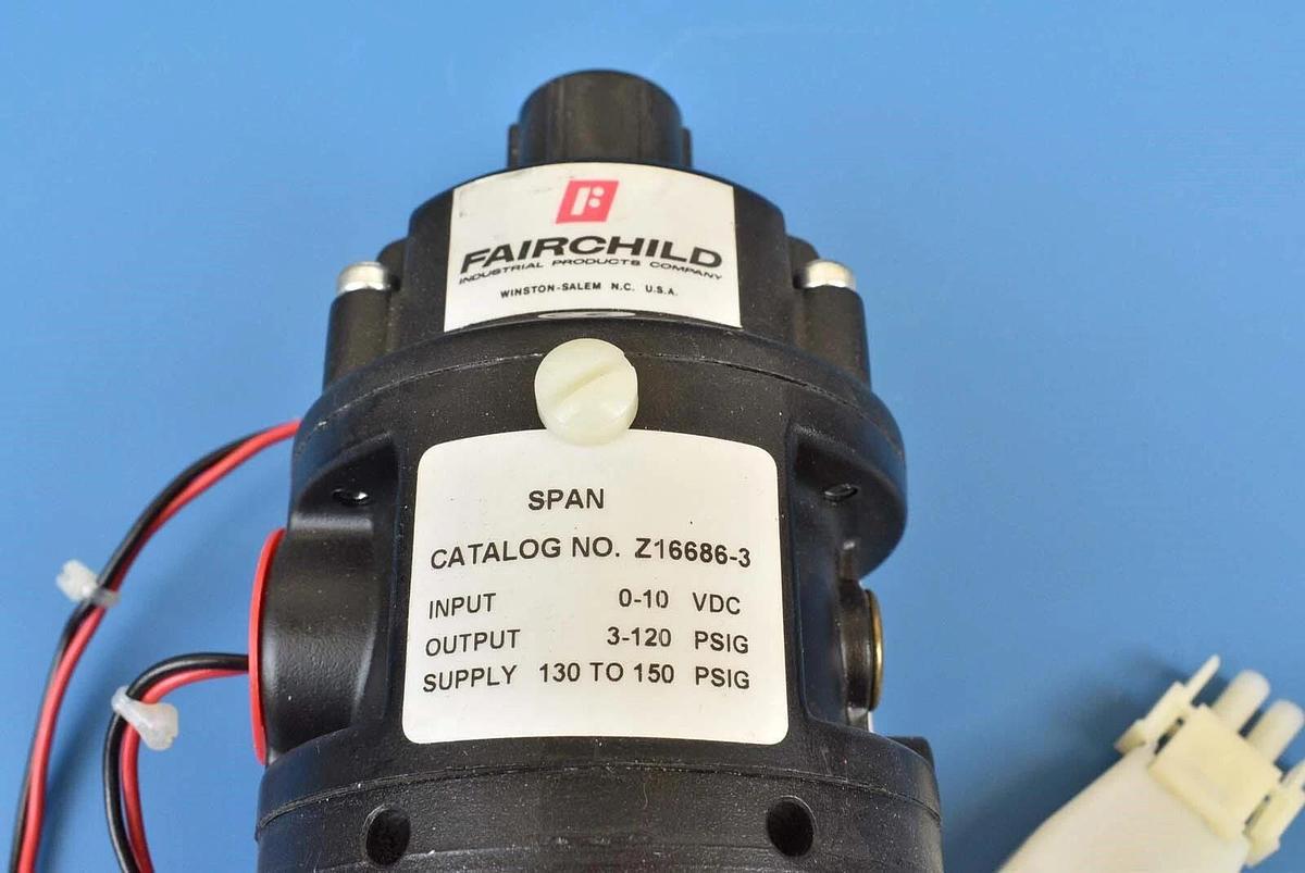 Used Fairchild Z16686-3 T5700 Pressure Transducer