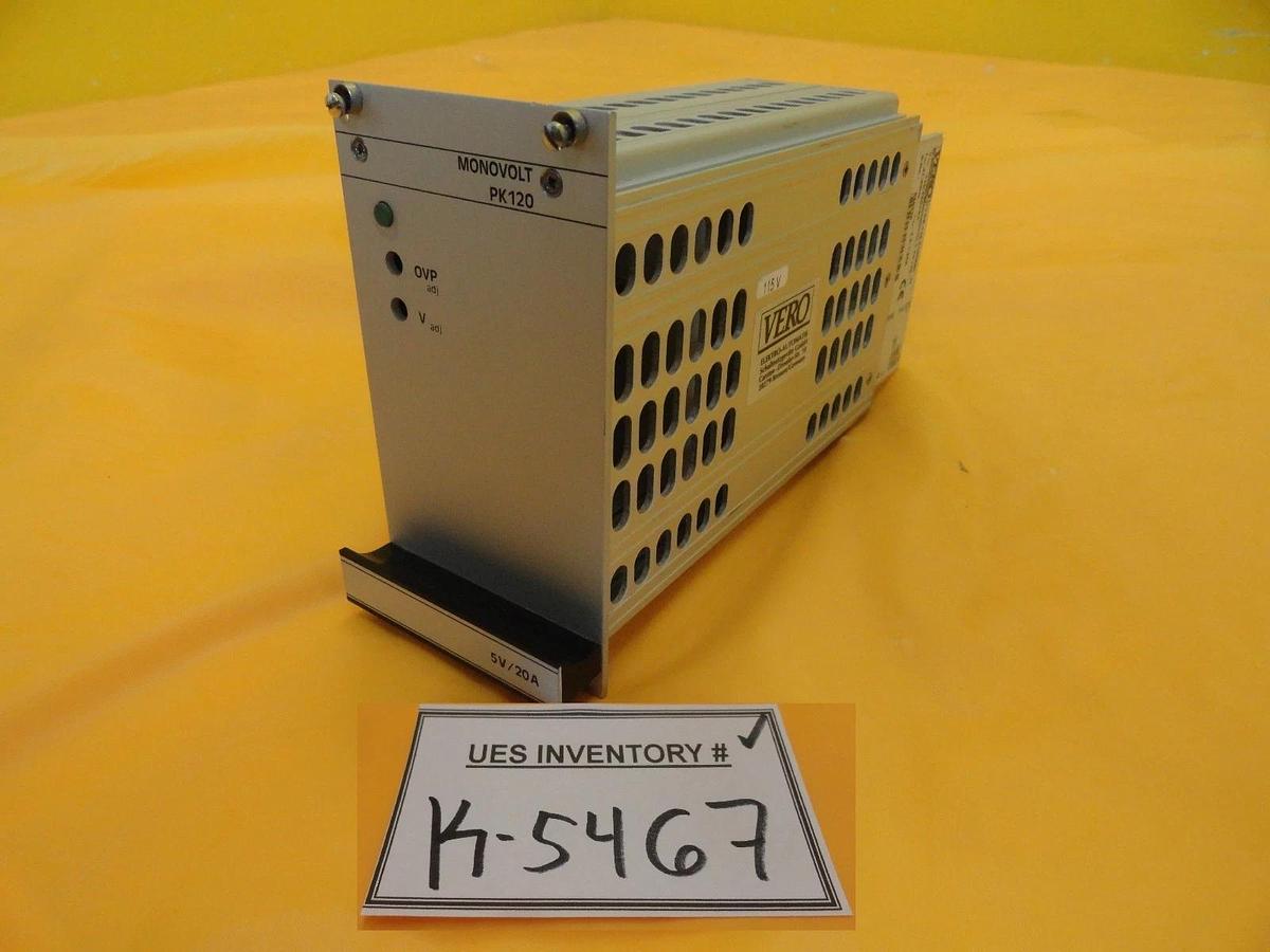 Used Vero 116-010069H Power Supply PCB Card MONOVOLT PK120 5V/20A Used Working
