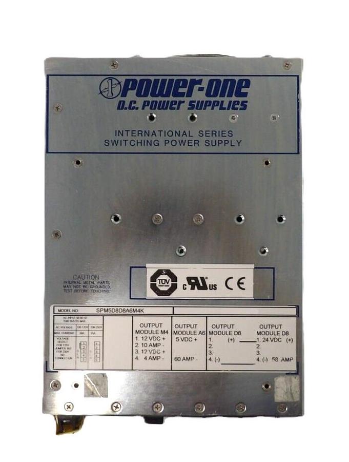 Used Power-One SPM5D8D8A6M4K Switching Power Supply International Series Working
