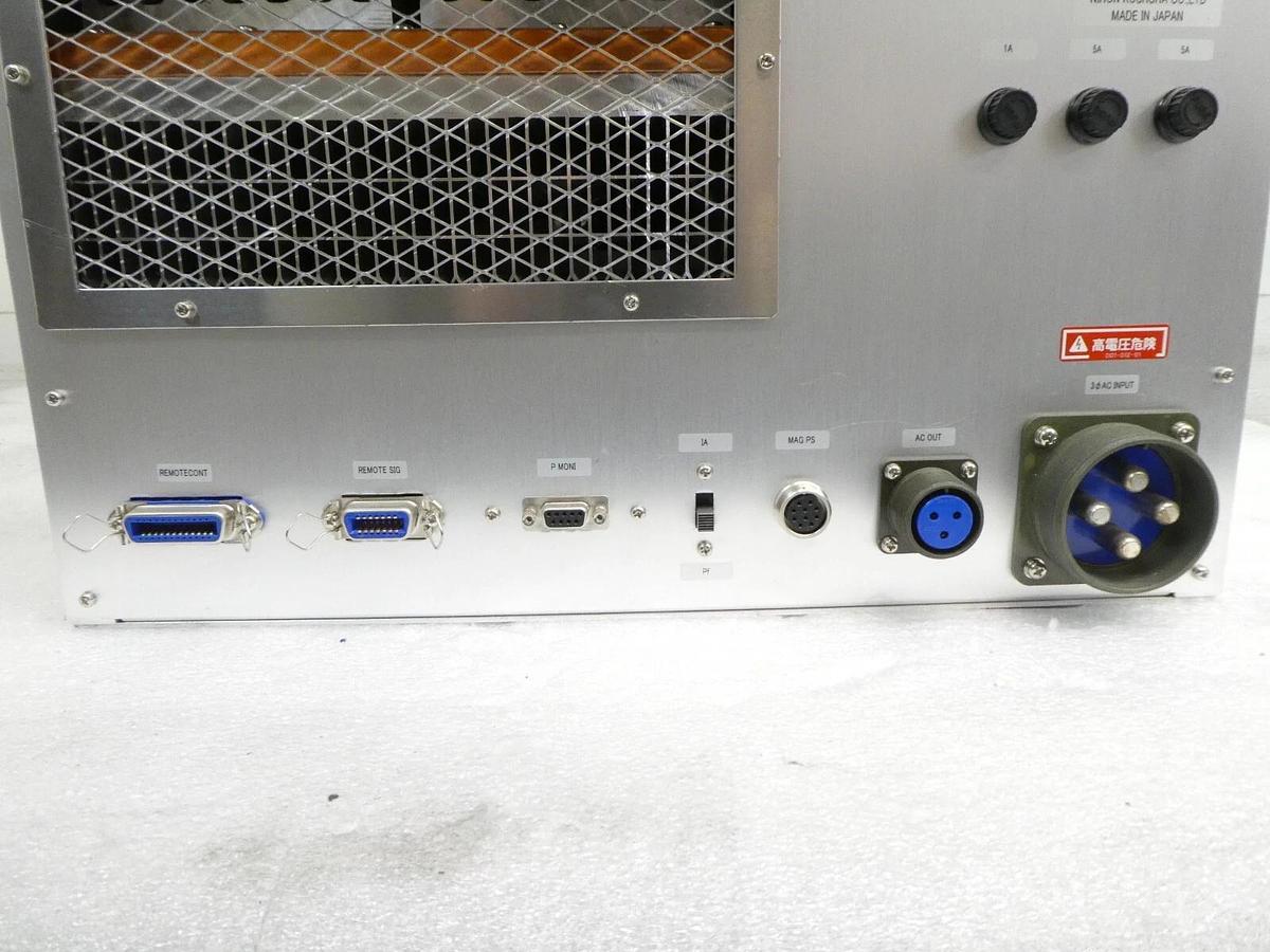 Used Nihon Koshuha MKN-502-3S2B02a-PS Microwave Power Supply TEL Telius Untested