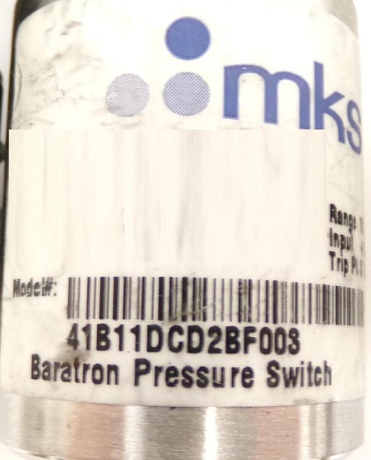 Used MKS Instruments Type 41 Baratron Pressure Switch 41A 41B Lot of 10 Working