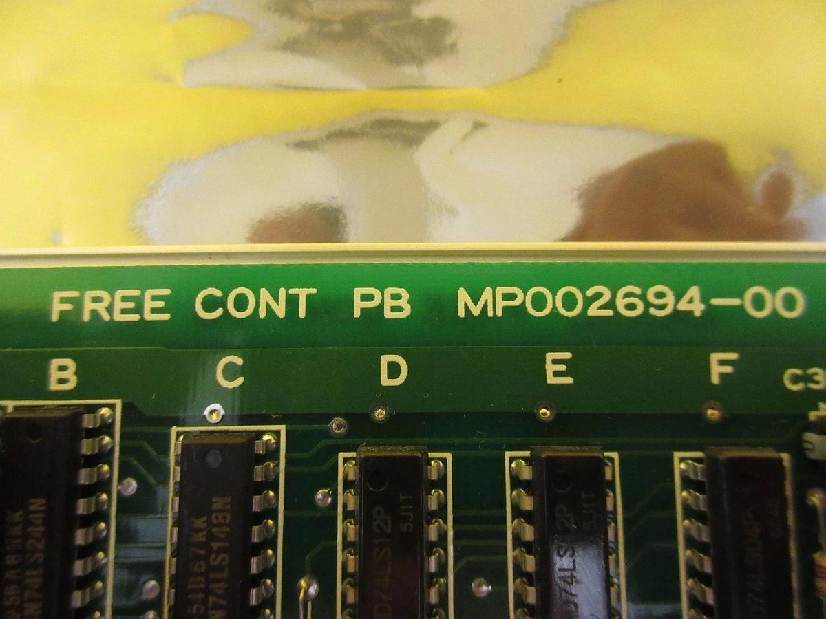 Used JEOL MP002694-00 FREE CONT PB Board Assembly PCB EM-FLC40 JEM-2010F Used