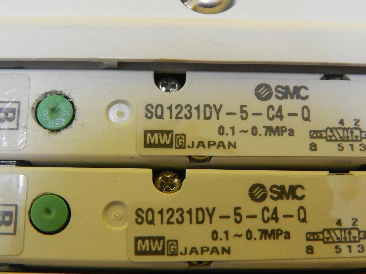 Used TEL Tokyo Electron CSV2 6-Port Manifold SMC SQ1231DY-5-C4-Q PR300Z Used Working