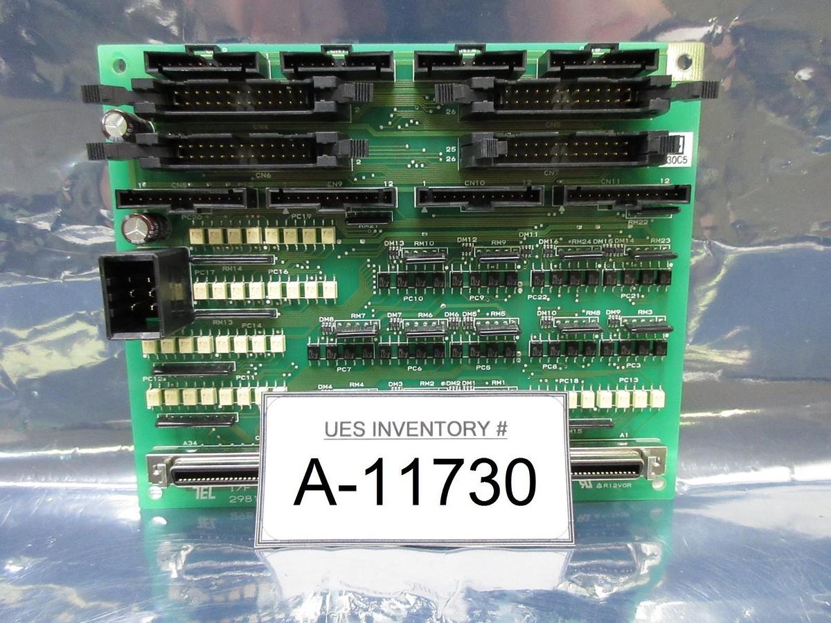 Used TEL Tokyo Electron 2981-600418-11 I/F Board #007 PCB ACT12-300 Used Working