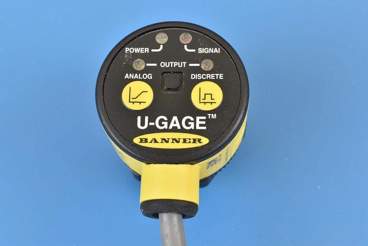 Used Banner T30UIPAQP U-Gage Analog/Discrete T30U Series