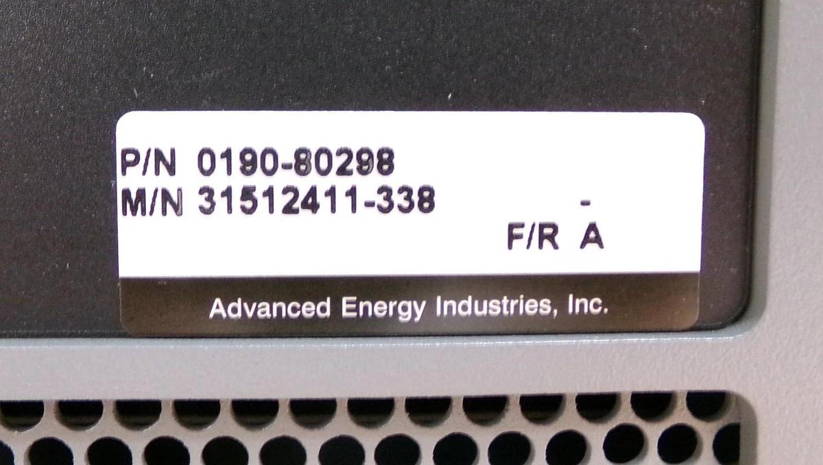 Pinnacle III AE Advanced Energy 31512411-338 6kW DC Power Supply New Surplus