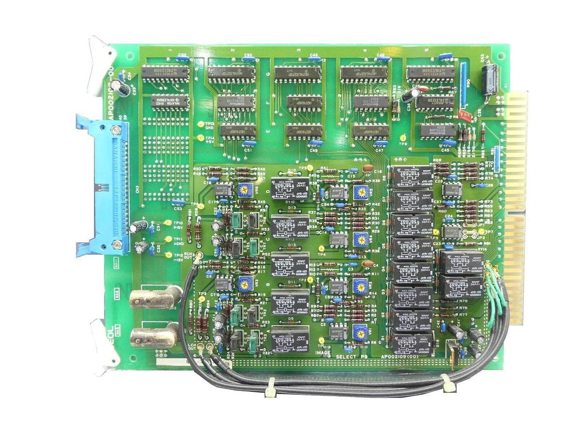 Used JEOL AP002109-00 Processor PCB Card JSM-6300F SEM Working Surplus