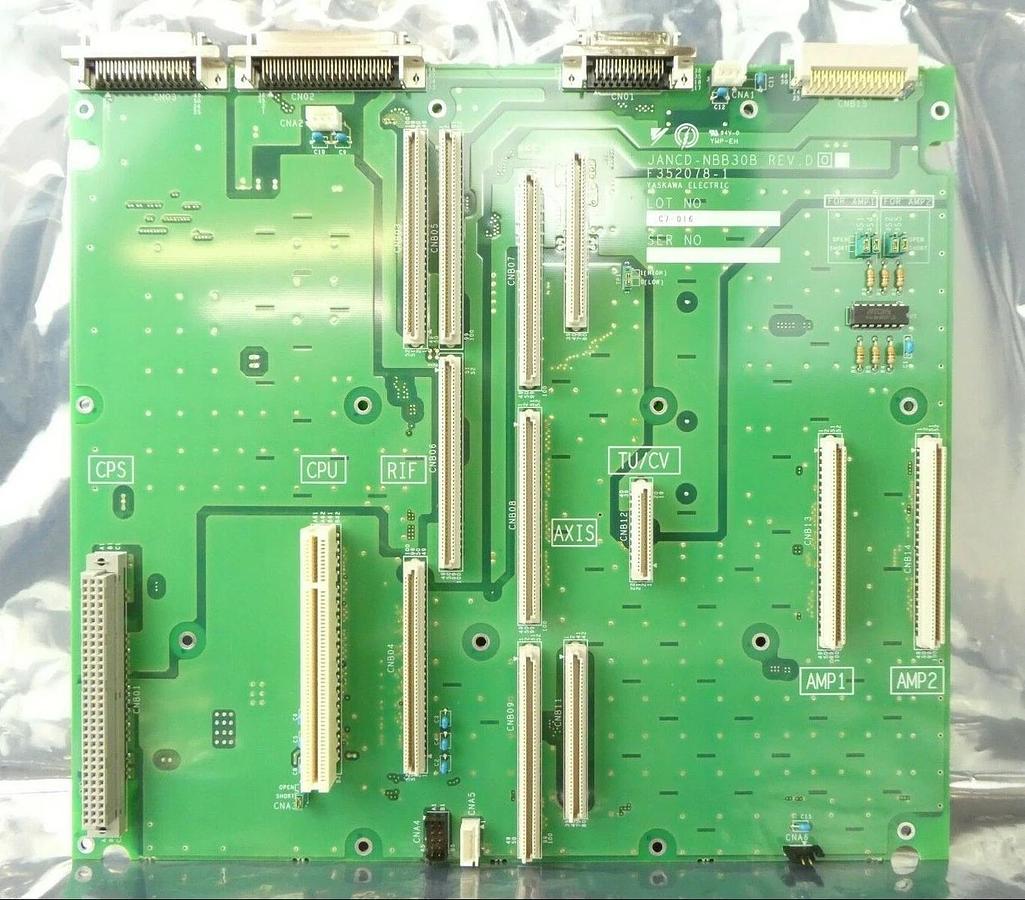Used Yaskawa Electric JANCD-NBB30B Backplane Baseboard PCB F352078-1 NXC100 Working