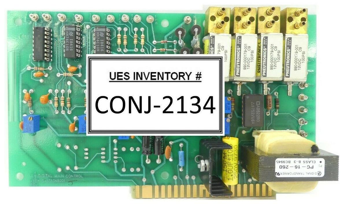 Refurbished Varian Semiconductor VSEA D-101348001 Digital Control PCB Rev. J OEM Refurbished