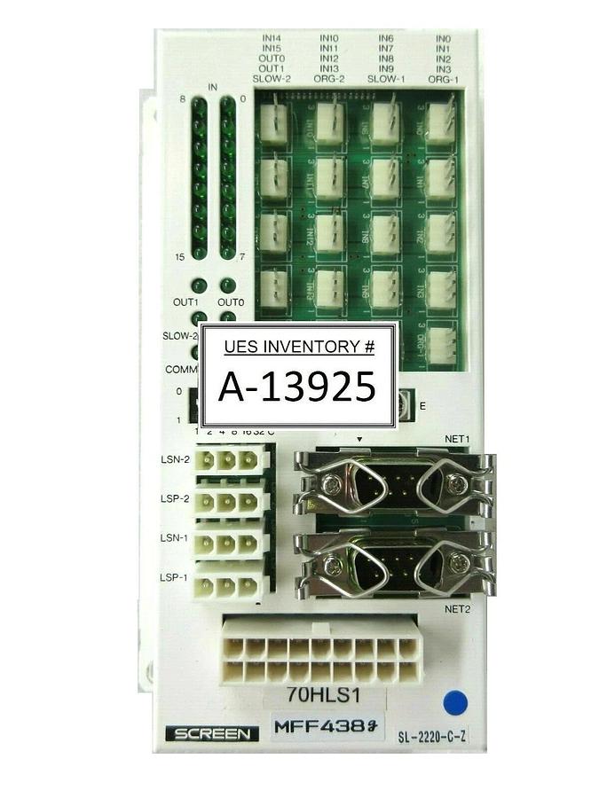 Used DNS Dainippon Screen SL-2220-C-Z Power Control Module Used Working