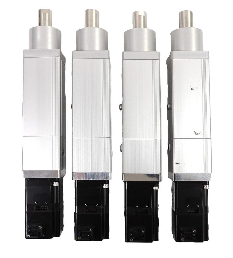Used Tsubakimoto LPME45-0 Power Cylinder Servo Motor Lot of 4 Working