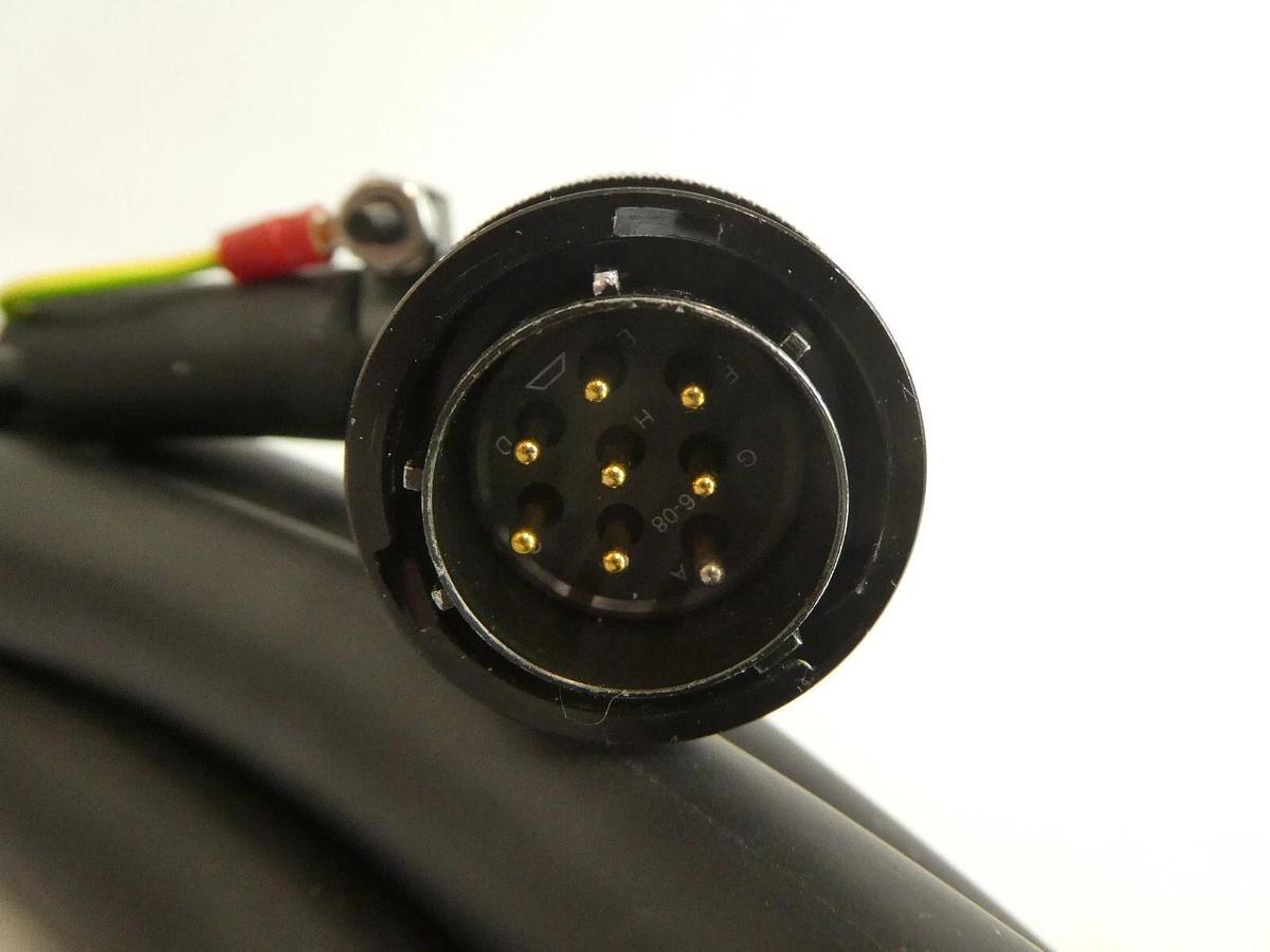 Used STP Edwards PT35-Y3-B04 Turbomolecular Pump Cable 9.8 Foot 3m Working Surplus