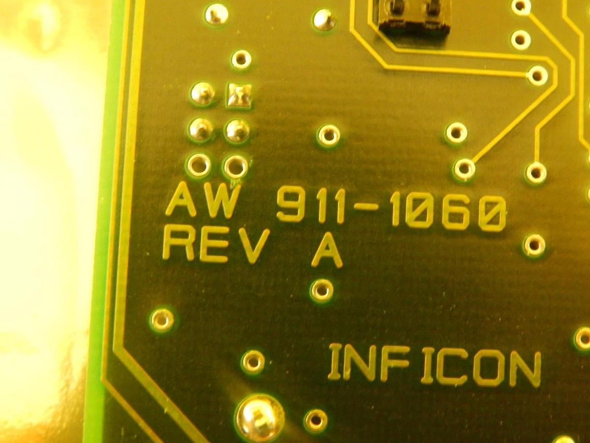 Used Inficon 911-1062-G Relay Load Control Board PCB 911-1060 Used Working