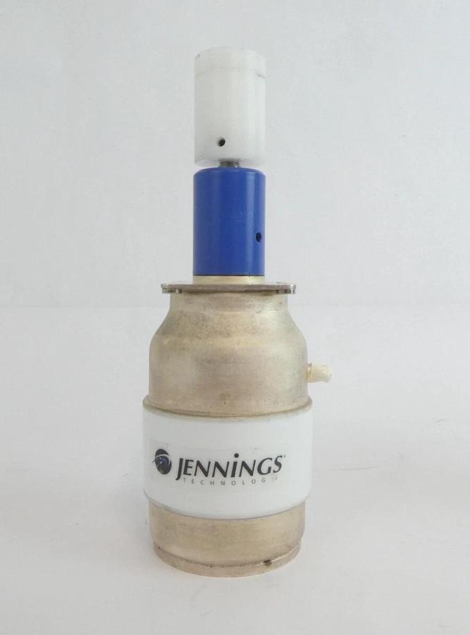 Used Jennings CSV4-900-0108 CSV4-900-0106 Vacuum Capacitor Lot of 2 Working Surplus