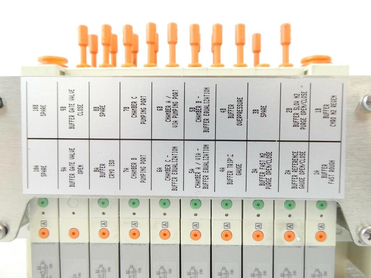 Used SMC SS5V1-DUP03166 Pneumatic Manifold AMAT Applied Materials 4060-00910 Working