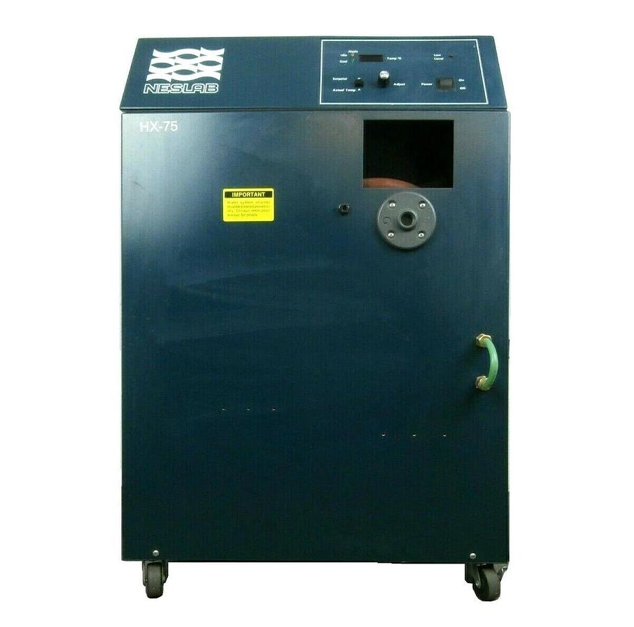 Used HX Series Neslab HX-75 Recirculating Chiller Tested Working Surplus