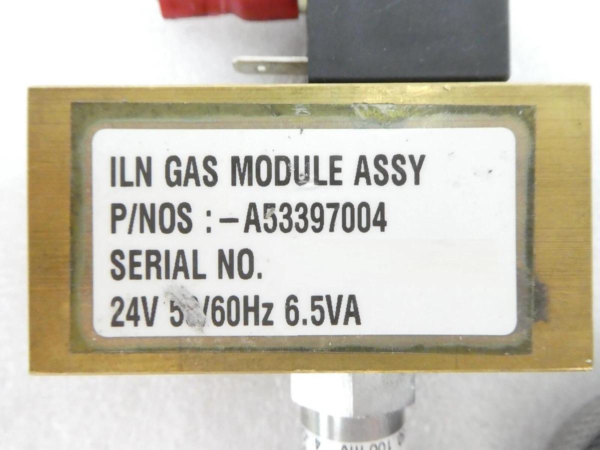 Used Edwards A53397004 ILN Gas Module Assembly for iH iL Vacuum Pumps Working Surplus
