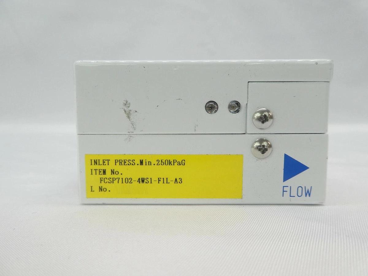 Used Fujikin FCSP7102-4WS1-F1L-A3 Mass Flow Controller MFC P7000 250 kPaG Working