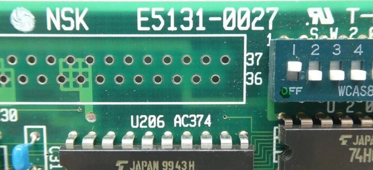 Used NSK E1051-001-10 Servo Amplifier PCB E5131-0027 E105G-004-1 E5132-0006 Working