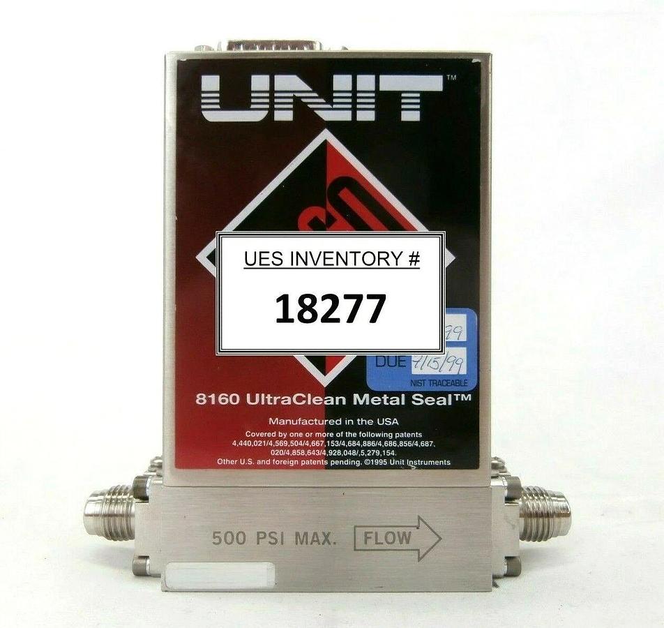 Used UNIT Instruments UFC-8160 Mass Flow Controller MFC 200 SCCM SF6 Working Spare
