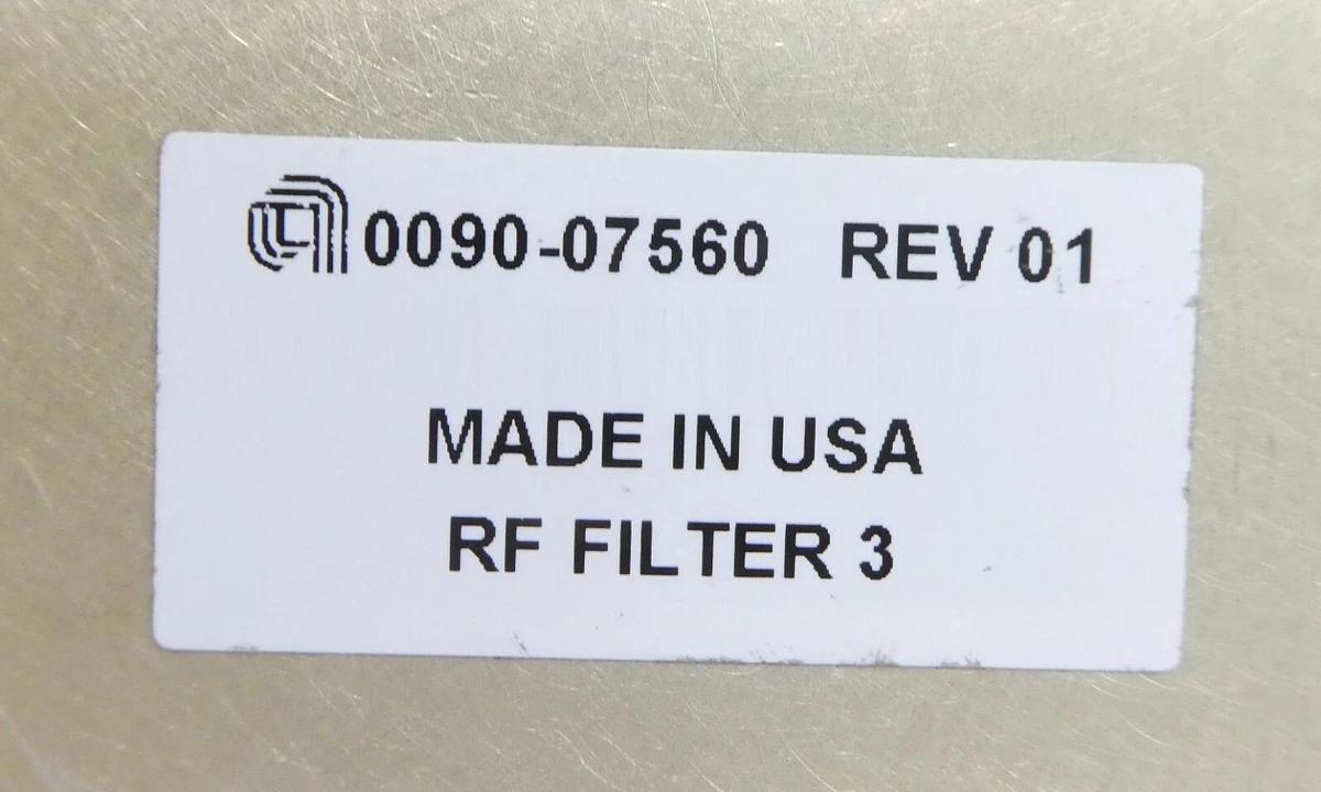 Used AMAT Applied Materials 0090-07560 RF Filter 3 0041-39198 Working Surplus