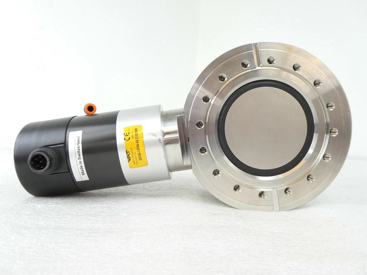 Used VAT 20040-UE24-ABD1 Vatterfly Valve Vacuum Series 202 Working Surplus