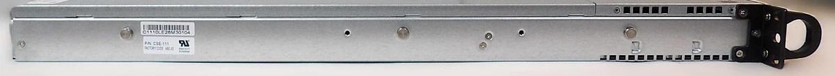 Used SuperMicro CSE-111 CGA Server SM-1U-2.4-8GB-SWRAID-240GB-SSD-2NIC New Surplus