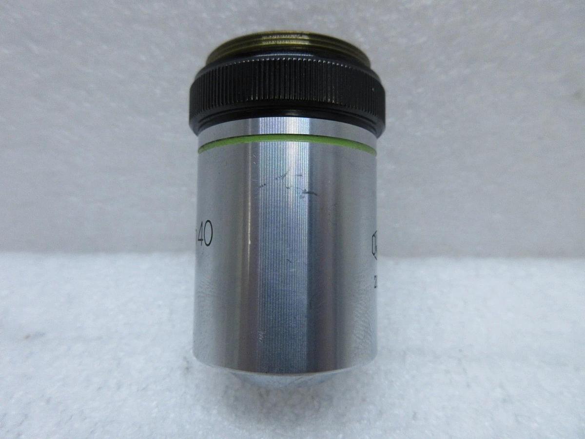 Used Olympus Microscopy NeoPlan40 Microscope Objective 0.63 Working Surplus