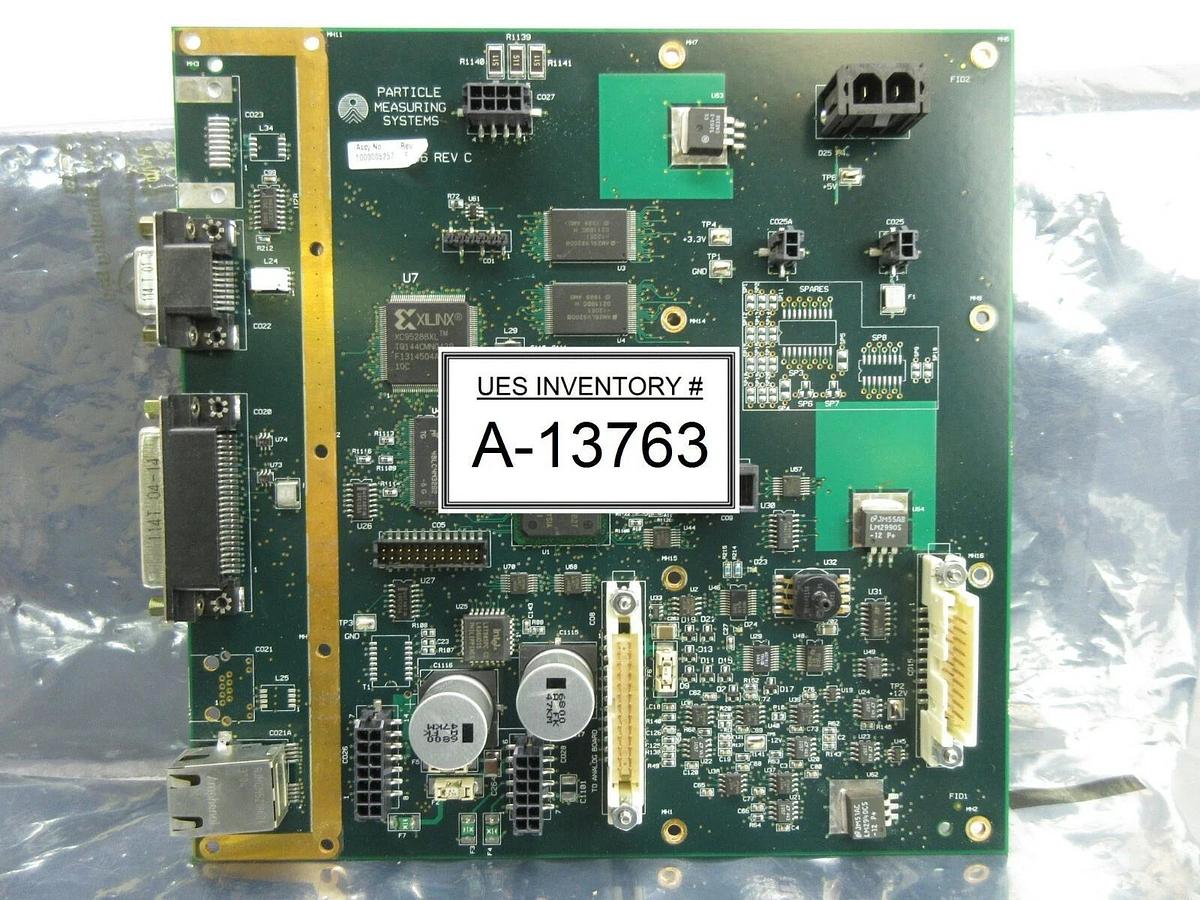 Used Particle Measuring Systems 1000005257 Processor Board PCB 1000005256 Rev. F Used