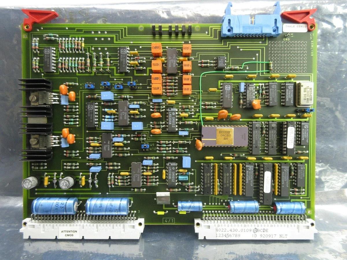 Used ASML 4022.430.01090 Reticle Table Control PCB Card PAS 5000/2500 Used Working