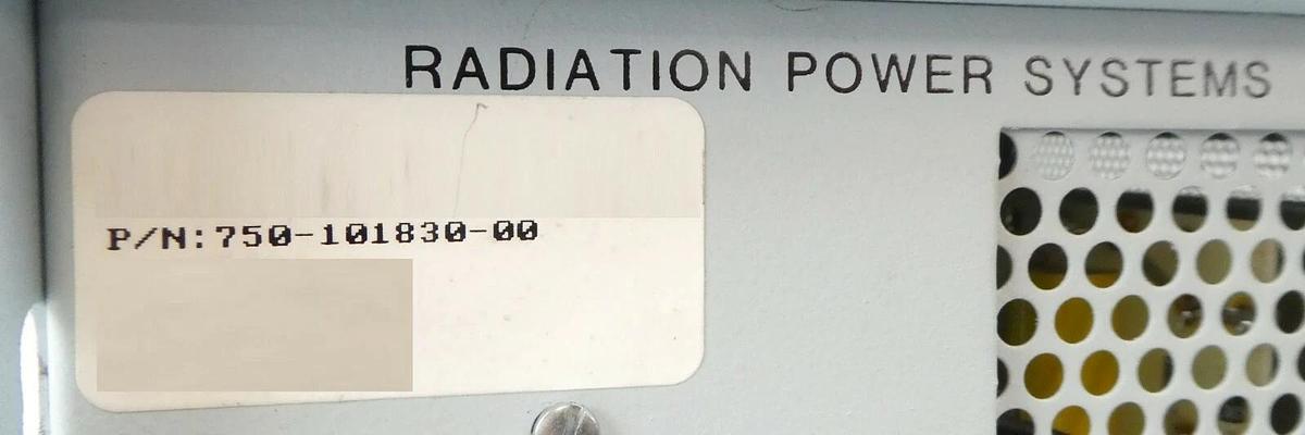 Used RPS Radiation Power Systems HA-200 PSU KLA-Tencor 750-101830-00 eS31 Working