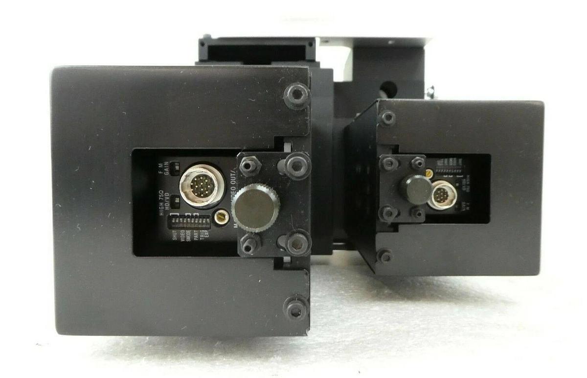 Used Rudolph Dual Inspection Camera and Lens Assembly CF30 Teli Pentax TEL Working